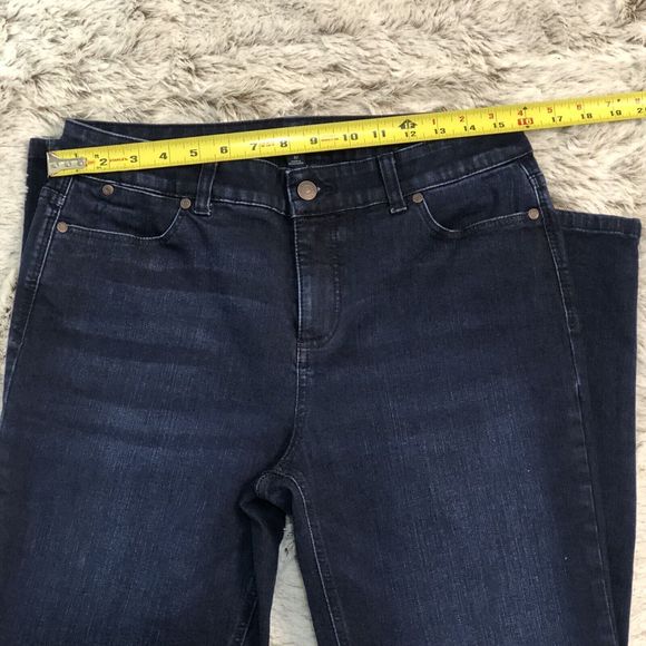 Talbots Womens High Rise Jegging Stretch Blue Jeans Size 10 - Picture 6 of 13